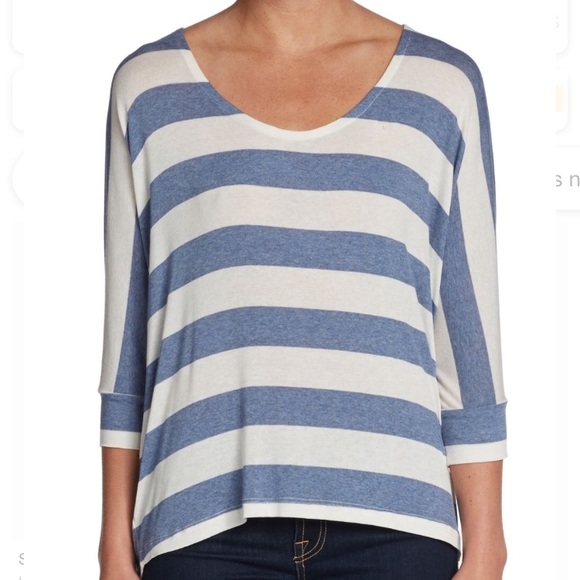 Splendid Striped Dolman Tee xs - Picture 1 of 1